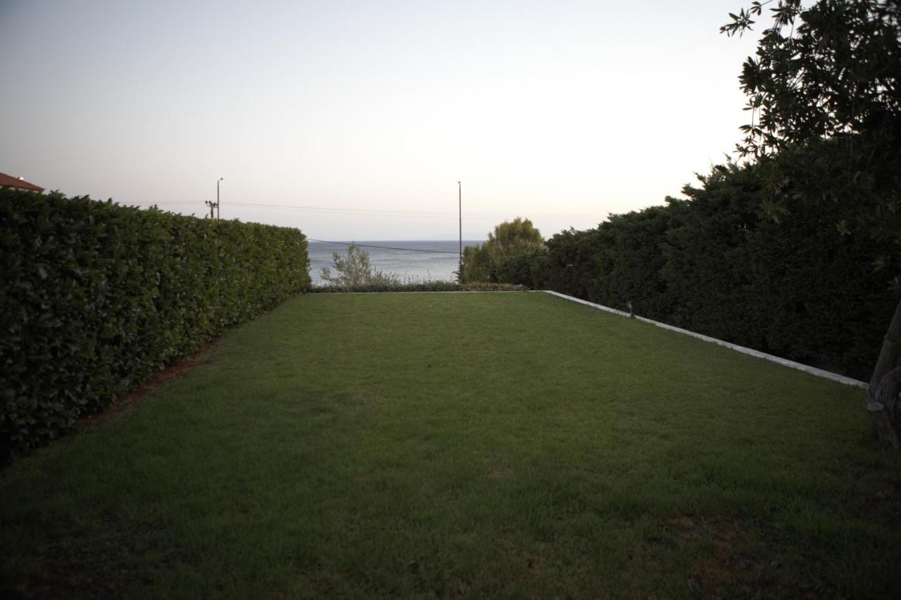 Villa Deep Blue Agia Marina  Bagian luar foto